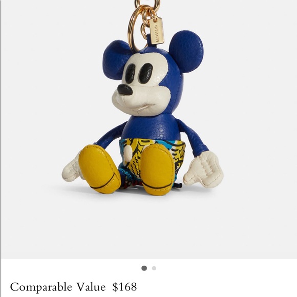 Coach Disney Mickey Mouse X Keith Haring Collectible Bag Charm - Picture 5 of 10